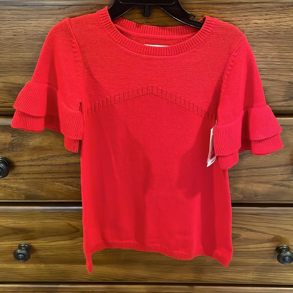 Crown & Ivy red sweater dress 2T